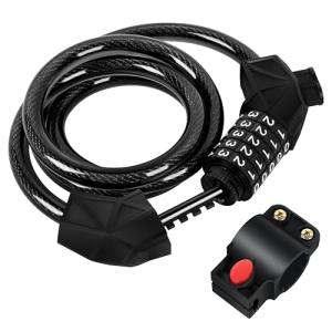 Qlaway 4ft Resettable Cable Lock for E-Bikes