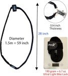 Secure Your Scooter with Durable Bike Lock Chain