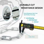 5-Digit Heavy Duty Bike Chain Lock - 3.2ft