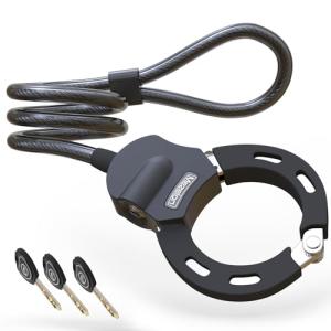 Heavy Duty Electric Scooter Cable Lock with Keys