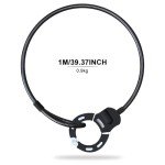 Heavy Duty Electric Scooter Cable Lock with Keys