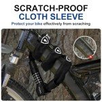 Heavy-Duty 5-Digit Bike Lock with Keys