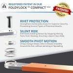 Compact Folding Lock for Bikes and Scooters