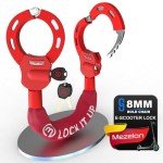 Mezelon Heavy-Duty Electric Scooter Chain Lock