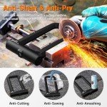 Sportneer Heavy Duty U Lock with Security Cable