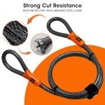 Heavy Duty Steel Cable Lock for Electric Scooters