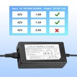 BXIZXD 42V Electric Scooter Battery Charger