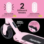 AERO iSporter Kids Electric Scooter with LED Lights