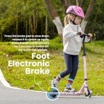 AERO iSporter Kids Electric Scooter with LED Lights
