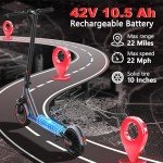Folding Electric Scooter with High Speed and Range