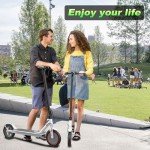 8.5" Tires, 350W Motor, 19 MPH Electric Scooter