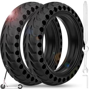 BANGTING 2PCS 8.5x2 inches Solid Tires for Electric Scooter, 8 1/2 x2 Tire for Gotrax GXL V2 / XR/APEX, 50/75-6.1 Tire Replacement for Xiaomi Pro 2 / M365 / 1S and All 8.5'' Scooter Tires