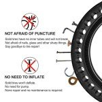 BANGTING 2PCS 8.5x2 inches Solid Tires for Electric Scooter, 8 1/2 x2 Tire for Gotrax GXL V2 / XR/APEX, 50/75-6.1 Tire Replacement for Xiaomi Pro 2 / M365 / 1S and All 8.5'' Scooter Tires