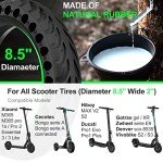 BANGTING 2PCS 8.5x2 inches Solid Tires for Electric Scooter, 8 1/2 x2 Tire for Gotrax GXL V2 / XR/APEX, 50/75-6.1 Tire Replacement for Xiaomi Pro 2 / M365 / 1S and All 8.5'' Scooter Tires