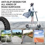 BANGTING 2PCS 8.5x2 inches Solid Tires for Electric Scooter, 8 1/2 x2 Tire for Gotrax GXL V2 / XR/APEX, 50/75-6.1 Tire Replacement for Xiaomi Pro 2 / M365 / 1S and All 8.5'' Scooter Tires