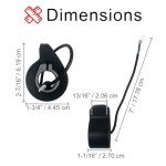 AlveyTech 3-Wire Thumb Throttle for GOTRAX Apex, Apex LE/XL/Pro, and GXL V2 Electric Scooters - Replacement Finger Speed Controller with 3 Pin Female Connector, Accelerator Controller Parts