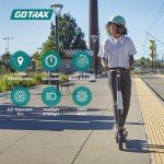 Gotrax Xr Elite Electric Scooter for Adult, 8.5" Pneumatic Tire, Max 16 Mile and 15.5Mph by 250W Motor, Bright Headlight and Taillight, Foldable Commuting Escooter, Matt Black