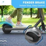 Hiboy ES1 Electric Scooter for Kids Ages 4-8, LED Light-Up Wheels & Side Lights, 5MPH Safe Speed, 6 Miles Range, Easy Kick-Start, Scratch-Proof Curved Edges - Safety E Scooter, UL 2272 Certificate