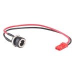 Electric Scooter Charger Port for GOTRAX Gxl V2, Xr Elite, Xr Ultra, Apex, Rival Scooter,2 Cable Power Supply, Replacement Parts for Electric Scooter Charger