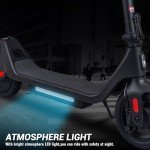 Phantomgogo Foldable Electric Scooter - Powerful Motor, 28 Miles Range, 15.5 Mph, Intelligent Light, Eco-Friendly, Perfect for Adult Commuters (10 Inch Wheels (Upgraded))