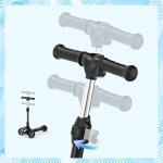 Electric Scooter for Kids Ages 3-12, 3-Wheel Electric Scooter, Gift for Boys/Girls, Electric Kick Scooter with Long Battery Life, Flashing LED PU Wheels, 3 Adjustable Height Kids Escooter for Boy/Girl
