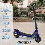 Hover-1 Neo X Foldable Electric Scooter with 300W Brushless Motor, 15 mph Max Speed, 8.5” Air-Filled Tires, 12 Mile Range - Commuter Scooter for Kids & Teens