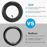 2-pack 8.5x2 inner tube,8 1/2x2 inner tube Bent Valve Replacement for Gotrax Electric scooter Compatible with okai/Gotrax GXL V2 Thicker Inflatable Scooter Replacement Wheels