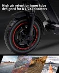 Walshen 8.5 Inner Tubes 8.5x2 Inches Scooter Tube Replacement for Gotrax Gxl V2/Xiaomi M365/Pro 2/1s Electric Scooter,50/75-6.1 Thickened High Air Retention Rate Inner Tubes (2PCS)