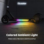 Kids Electric Scooter, 150W Motor, 3/6/10MPH Electric Scooter for Kids Ages 6-12, Double Brake, Magnetic Charging, Pedal Light for Boys/Girls (Black)