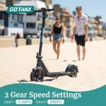 Gotrax GMAX Electric Scooter, 10" Solid Tire, Max 42 Mile & 20Mph by 500W Motor, Double Anti-Theft Lock, Bright Headlight and Taillight, Foldable and Cruise Control Electric Scooter for Adult