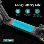 Gotrax GMAX Electric Scooter, 10" Solid Tire, Max 42 Mile & 20Mph by 500W Motor, Double Anti-Theft Lock, Bright Headlight and Taillight, Foldable and Cruise Control Electric Scooter for Adult