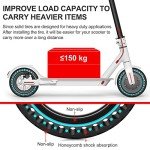 BANGTING 2PCS 8.5x2 inches Solid Tires for Electric Scooter, 8 1/2 x2 Tire for Gotrax GXL V2 / XR/APEX, 50/75-6.1 Tire Replacement for Xiaomi Pro 2 / M365 / 1S and All 8.5'' Scooter Tires