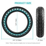 BANGTING 2PCS 8.5x2 inches Solid Tires for Electric Scooter, 8 1/2 x2 Tire for Gotrax GXL V2 / XR/APEX, 50/75-6.1 Tire Replacement for Xiaomi Pro 2 / M365 / 1S and All 8.5'' Scooter Tires