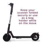 AlveyTech Plastic Hook & Latch Set for GOTRAX Scooter - Compatible with GOTRAX GXL V2, XR, Ultra - Electric Scooter Clip - Red Accessory Holder and Fender Clip to Securely Hold Scooter While Folded