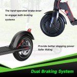 XIKOBY Universal Left Brake Handle Lever & Brake Cable Compatible with GOTRAX GXL V2 Electric Scooter Apex Pro XL Rival XR Elite E-Scooter Replacement Parts Accessories