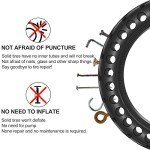 BANGTING 50/75-6.1 Solid Tires for Electric Scooter, 8 1/2 x2 Tire for Gotrax GXL V2 / XR/APEX, 8.5x2 inch Tire Replacement for Xiaomi Pro 2 / M365 / 1S (Black 1PCS)