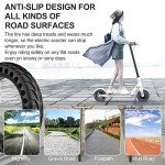 BANGTING 50/75-6.1 Solid Tires for Electric Scooter, 8 1/2 x2 Tire for Gotrax GXL V2 / XR/APEX, 8.5x2 inch Tire Replacement for Xiaomi Pro 2 / M365 / 1S (Black 1PCS)