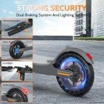 Foldable Electric Scooter for Adults, 16 MPH