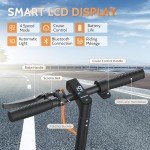 Foldable Electric Scooter for Adults, 16 MPH