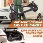 Riuiio 19MPH Folding Electric Scooter for Adults