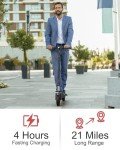 NAVIC Foldable Electric Scooter for Adults - 22 MPH