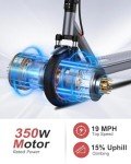 NAVIC Foldable Electric Scooter for Adults - 22 MPH