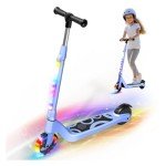 LIEAGLE Kids Electric Scooter with RGB Lights