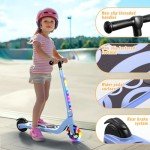 LIEAGLE Kids Electric Scooter with RGB Lights