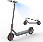 Folding Electric Scooter with Seat - 19MPH Speed