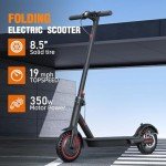 Folding Electric Scooter with Seat - 19MPH Speed