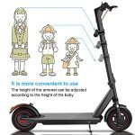 Ainiv Kids Electric Scooter Handlebar - Adjustable Grip