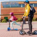 Kids' 3-Wheel Electric Scooter with Lights