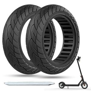 Cooryda 10x2.125 Solid Rubber Scooter Tire Pair