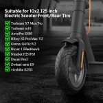Cooryda 10x2.125 Solid Rubber Scooter Tire Pair